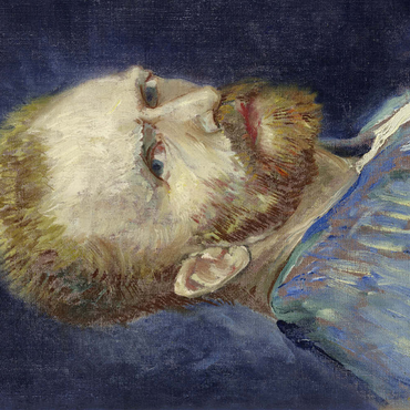 Vincent van Gogh's Self-Portrait (1887) 100 Puzzle 3D Modell