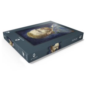 Darstellung des Puzzle Motivs Vincent van Gogh's Self-Portrait (1887) - Puzzleteile: 200
