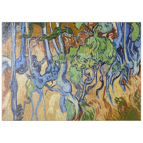 puzzleplate Vincent van Gogh's Tree Roots (1890) 500 Puzzle