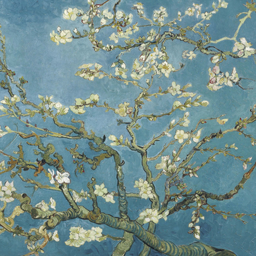 Vincent van Gogh's Almond blossom (1890) 1000 Puzzle 3D Modell