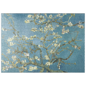 Darstellung des Puzzle-Motivs Vincent van Gogh's Almond blossom (1890) – Puzzleteile: 500