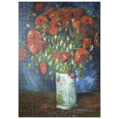 puzzleplate Vincent van Gogh's Vase with Poppies (1886) 500 Puzzle