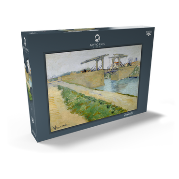 Vincent van Gogh's The Langlois Bridge (1888) 1000 Puzzle Schachtel Ansicht2