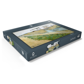 Alternative Darstellung des Puzzle-Motivs Vincent van Gogh's The Langlois Bridge (1888) – Puzzleteile: 200