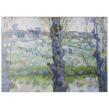 puzzleplate Vincent van Gogh's View of Arles, Flowering Orchards (1889) 100 Puzzle
