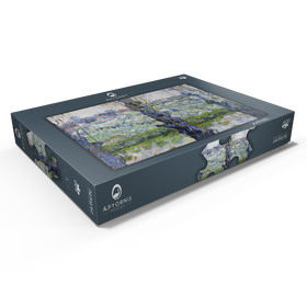 Darstellung des Puzzle Motivs Vincent van Gogh's View of Arles, Flowering Orchards (1889) - Puzzleteile: 500