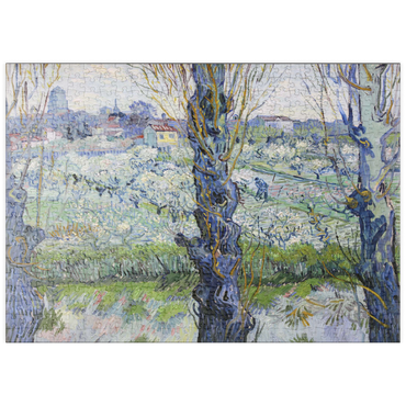 puzzleplate Vincent van Gogh's View of Arles, Flowering Orchards (1889) 500 Puzzle