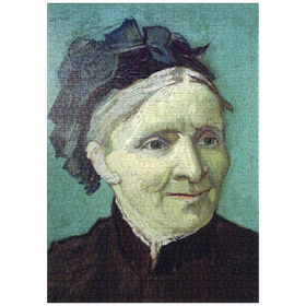 Darstellung des Puzzle-Motivs Vincent van Gogh's Portrait of the Artist's Mother (1888) – Puzzleteile: 1000