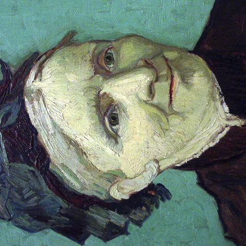 Vincent van Gogh's Portrait of the Artist's Mother (1888) 100 Puzzle 3D Modell