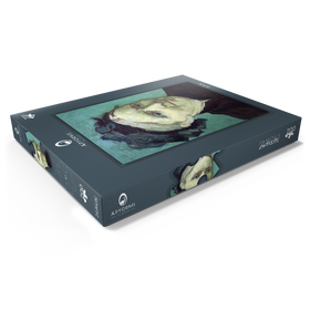 Alternative Darstellung des Puzzle-Motivs Vincent van Gogh's Portrait of the Artist's Mother (1888) – Puzzleteile: 200