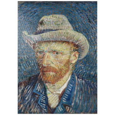 puzzleplate Vincent van Gogh's Self-Portrait with Grey Felt Hat (1887) 1000 Puzzle