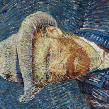 Vincent van Gogh's Self-Portrait with Grey Felt Hat (1887) 1000 Puzzle 3D Modell