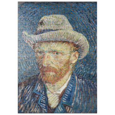 puzzleplate Vincent van Gogh's Self-Portrait with Grey Felt Hat (1887) 200 Puzzle