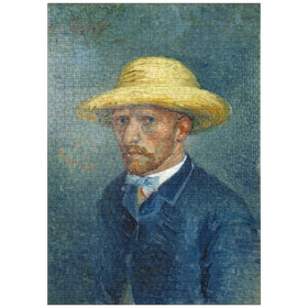Darstellung des Puzzle-Motivs Vincent van Gogh's Portrait of Theo van Gogh (1887) – Puzzleteile: 1000