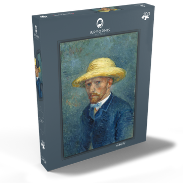 Vincent van Gogh's Portrait of Theo van Gogh (1887) 100 Puzzle Schachtel Ansicht2