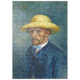 Darstellung des Puzzle-Motivs Vincent van Gogh's Portrait of Theo van Gogh (1887) – Puzzleteile: 200