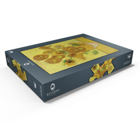Alternative Darstellung des Puzzle-Motivs Vincent van Gogh's Sunflowers (1888) – Puzzleteile: 1000