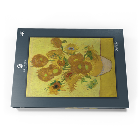 Vincent van Gogh's Sunflowers (1888) 1000 Puzzle Schachtel Ansicht3