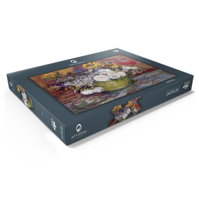 Darstellung des Puzzle Motivs Vincent van Gogh's Bowl With Sunflowers Roses And Other Flowers (1886) - Puzzleteile: 200