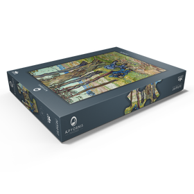 Alternative Darstellung des Puzzle-Motivs Vincent van Gogh's The Diggers (1889) – Puzzleteile: 1000