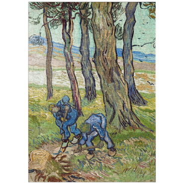 puzzleplate Vincent van Gogh's The Diggers (1889) 1000 Puzzle