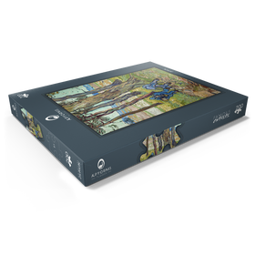 Alternative Darstellung des Puzzle-Motivs Vincent van Gogh's The Diggers (1889) – Puzzleteile: 200