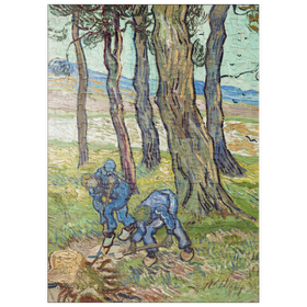 Darstellung des Puzzle-Motivs Vincent van Gogh's The Diggers (1889) – Puzzleteile: 200