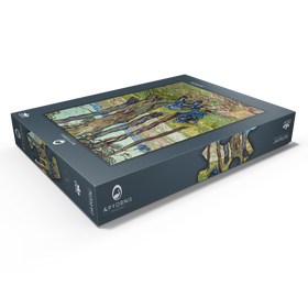 Alternative Darstellung des Puzzle-Motivs Vincent van Gogh's The Diggers (1889) – Puzzleteile: 500