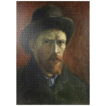 puzzleplate Vincent van Gogh's Self-Portrait with Dark Felt Hat (1886) 1000 Puzzle