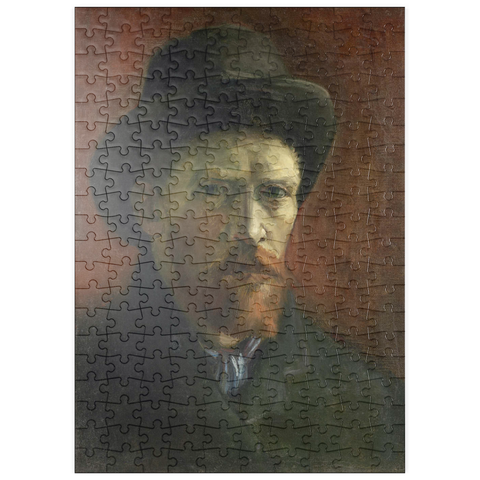 puzzleplate Vincent van Gogh's Self-Portrait with Dark Felt Hat (1886) 200 Puzzle