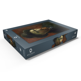 Darstellung des Puzzle Motivs Vincent van Gogh's Self-Portrait with Dark Felt Hat (1886) - Puzzleteile: 500