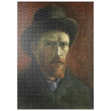 puzzleplate Vincent van Gogh's Self-Portrait with Dark Felt Hat (1886) 500 Puzzle