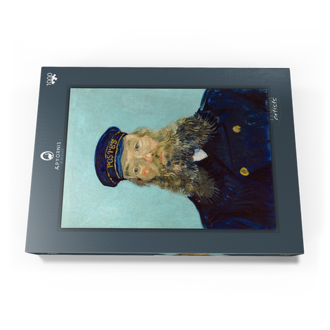 Vincent van Gogh's Portrait of Postman Roulin (1888) 1000 Puzzle Schachtel Ansicht3
