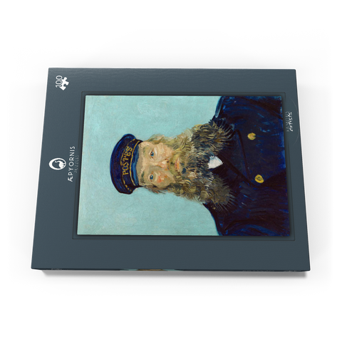 Vincent van Gogh's Portrait of Postman Roulin (1888) 100 Puzzle Schachtel Ansicht3