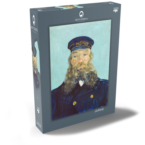 Vincent van Gogh's Portrait of Postman Roulin (1888) 500 Puzzle Schachtel Ansicht2
