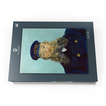 Vincent van Gogh's Portrait of Postman Roulin (1888) 500 Puzzle Schachtel Ansicht3