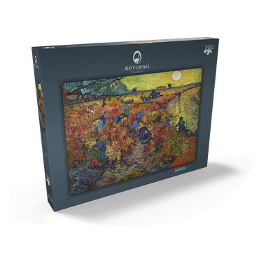 Vincent van Gogh's The Red Vineyard (1888) 200 Puzzle Schachtel Ansicht2