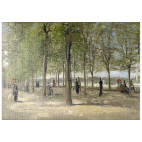 Darstellung des Puzzle-Motivs Vincent van Gogh's Terrace in the Luxembourg Gardens (1886) – Puzzleteile: 200