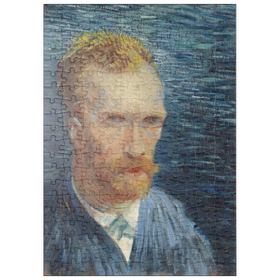 Darstellung des Puzzle-Motivs Vincent van Gogh's Self-Portrait (1887) – Puzzleteile: 200