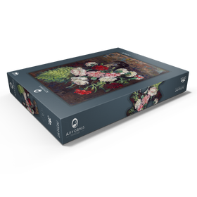 Alternative Darstellung des Puzzle-Motivs Vincent van Gogh's Vase with Carnations (1886) – Puzzleteile: 1000