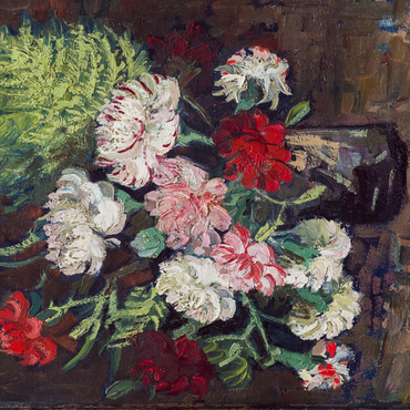 Vincent van Gogh's Vase with Carnations (1886) 1000 Puzzle 3D Modell
