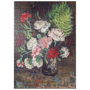 puzzleplate Vincent van Gogh's Vase with Carnations (1886) 500 Puzzle