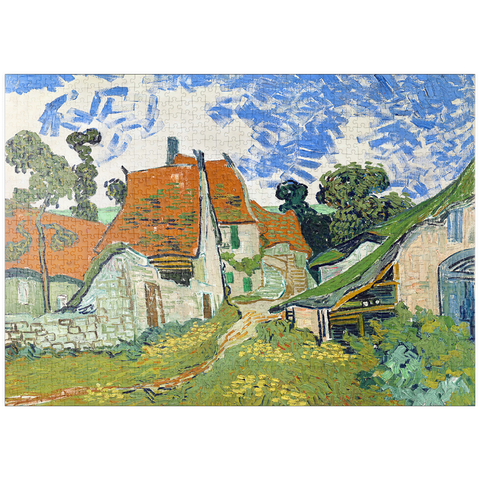 puzzleplate Vincent van Gogh's Street in Auvers-sur-Oise (1890) 1000 Puzzle