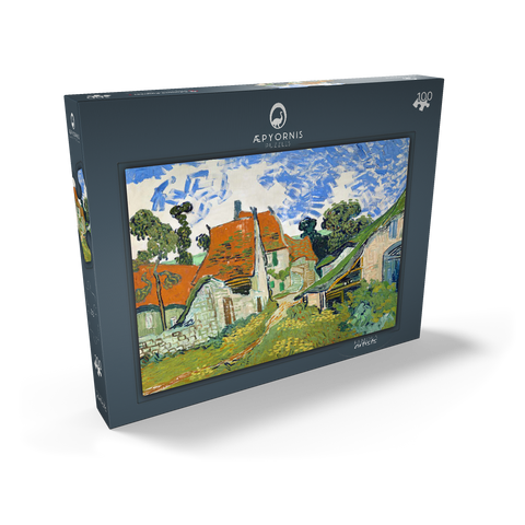 Vincent van Gogh's Street in Auvers-sur-Oise (1890) 100 Puzzle Schachtel Ansicht2