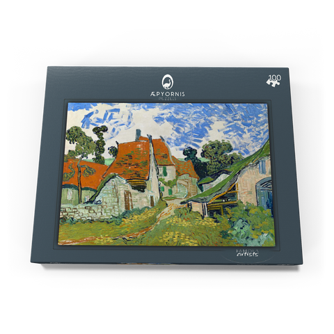 Vincent van Gogh's Street in Auvers-sur-Oise (1890) 100 Puzzle Schachtel Ansicht3