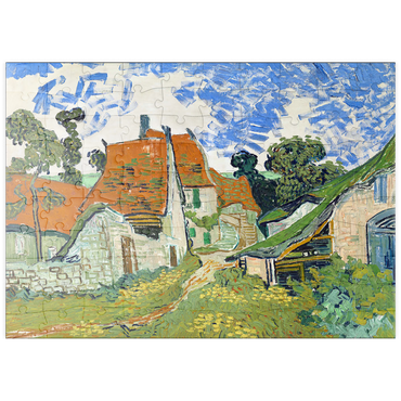 puzzleplate Vincent van Gogh's Street in Auvers-sur-Oise (1890) 100 Puzzle