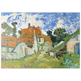 Darstellung des Puzzle-Motivs Vincent van Gogh's Street in Auvers-sur-Oise (1890) – Puzzleteile: 200