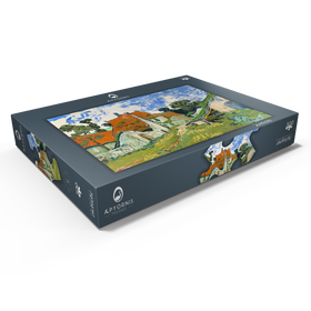 Alternative Darstellung des Puzzle-Motivs Vincent van Gogh's Street in Auvers-sur-Oise (1890) – Puzzleteile: 500