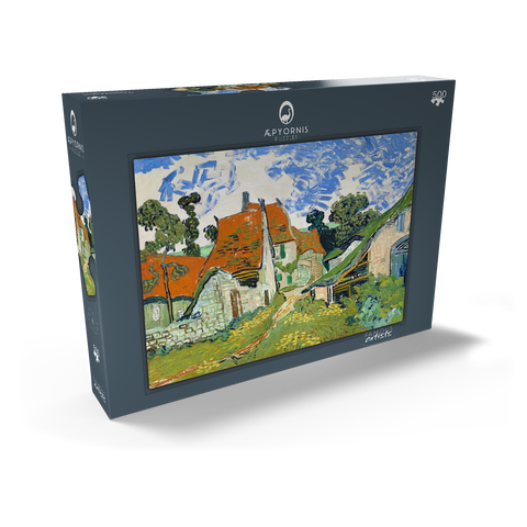 Vincent van Gogh's Street in Auvers-sur-Oise (1890) 500 Puzzle Schachtel Ansicht2
