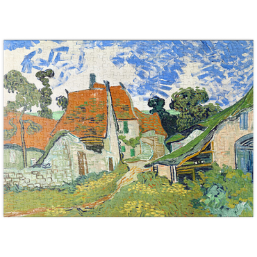 puzzleplate Vincent van Gogh's Street in Auvers-sur-Oise (1890) 500 Puzzle